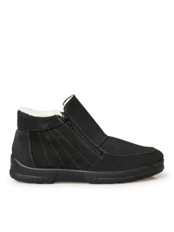 Homme Pédiconfort Boots fourrées double zip