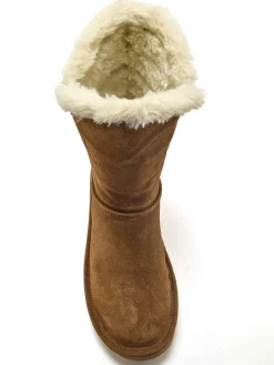 Femme Pédiconfort Boots fourrées double zip