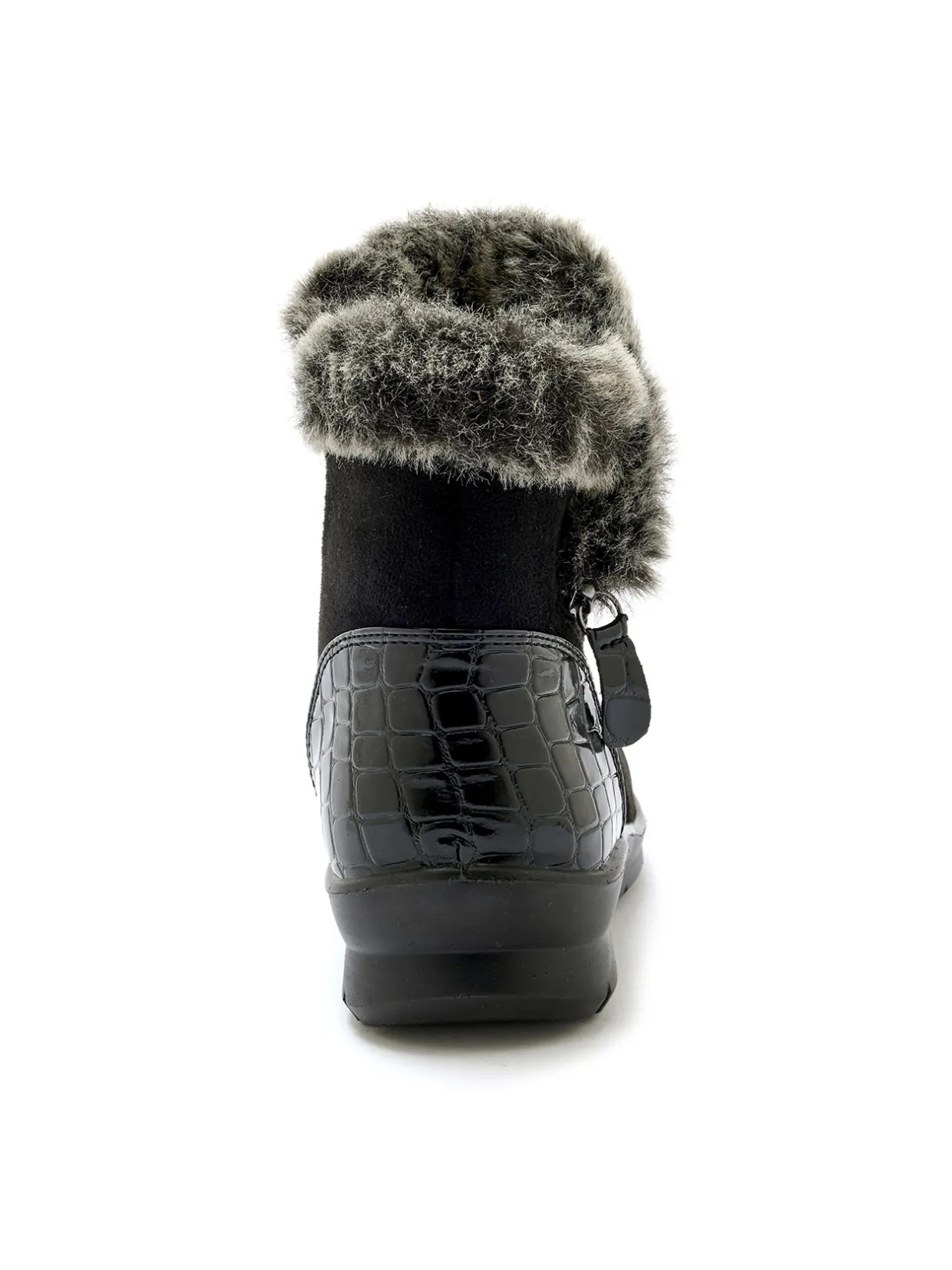 Femme Pédiconfort Boots fourrées zippées