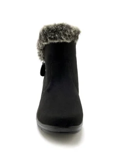 Femme Pédiconfort Boots fourrées zippées