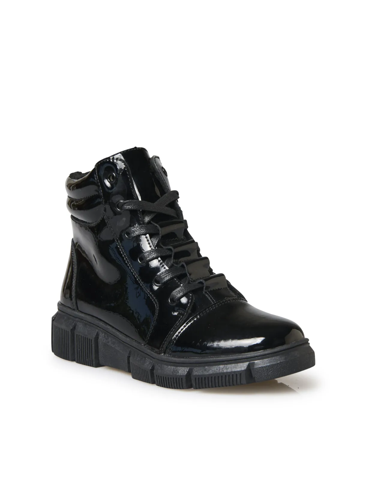 Femme Pédiconfort Boots fourrées zippées et lacées