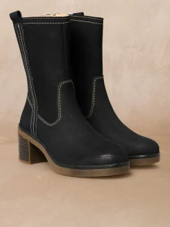 Femme Pédiconfort Boots hautes molletonnées