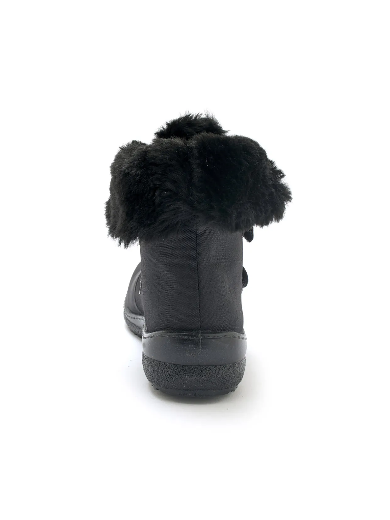 Femme Pédiconfort Boots imperméables à pattes scratch