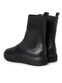 Femme Pédiconfort Boots élastiquées semelle épaisse