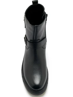 Femme Pédiconfort Boots zippées à aérosemelle amovible