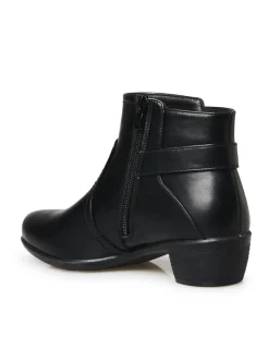 Femme Pédiconfort Boots zippées esprit cavalière