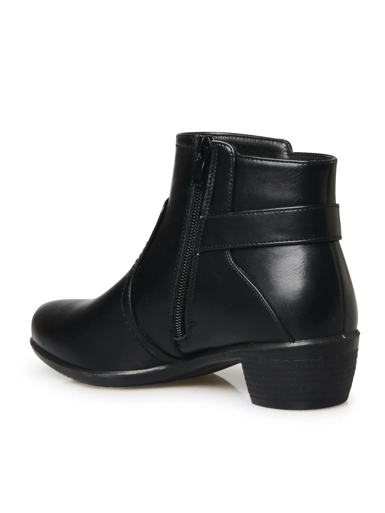 Femme Pédiconfort Boots zippées esprit cavalière