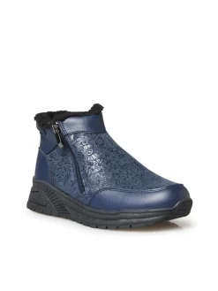 Femme Pédiconfort Boots zippées fourrées