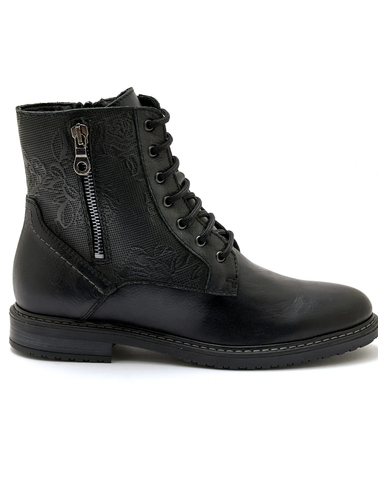 Femme Pédiconfort Bottines avec zip et lacets