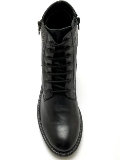 Femme Pédiconfort Bottines avec zip et lacets