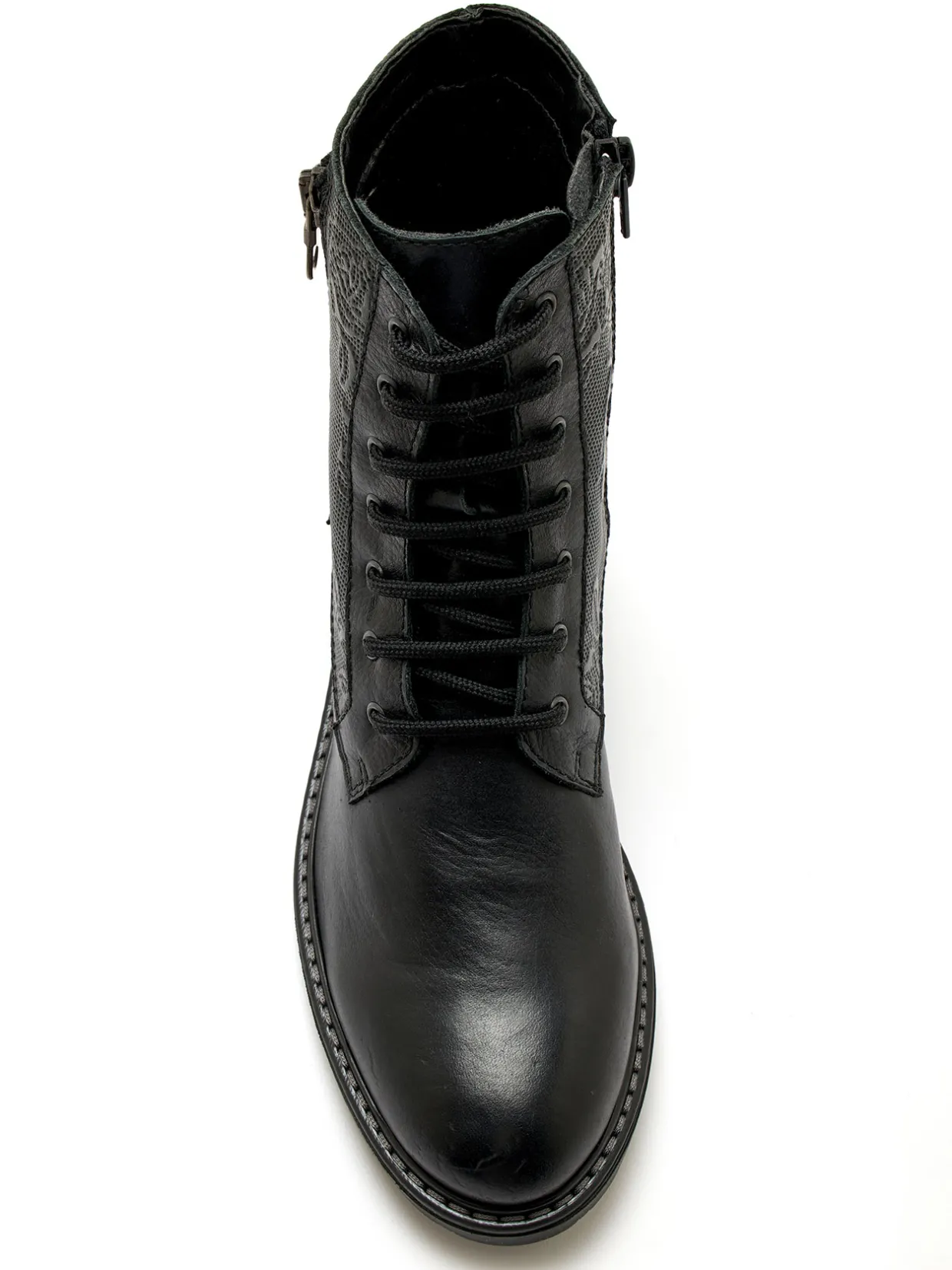 Femme Pédiconfort Bottines avec zip et lacets