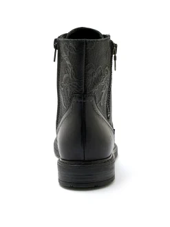 Femme Pédiconfort Bottines avec zip et lacets