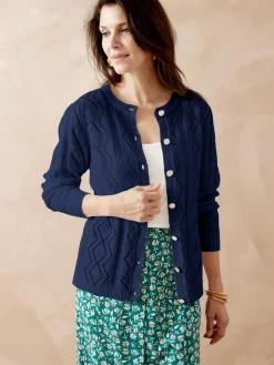 Femme Daxon Cardigan en maille fantaisie