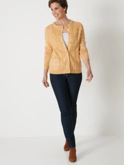 Femme Daxon Cardigan en maille torsadée
