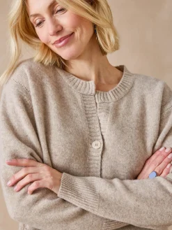 Femme Daxon Cardigan en pure laine