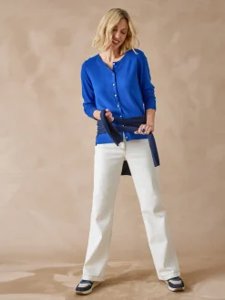 Femme Daxon Cardigan élégant boutons-bijoux