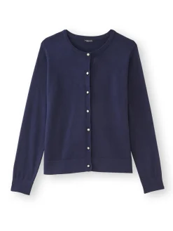 Femme Daxon Cardigan élégant boutons-bijoux