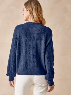 Femme Daxon Cardigan point ajouré fantaisie