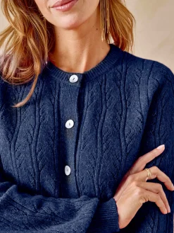 Femme Daxon Cardigan point ajouré fantaisie