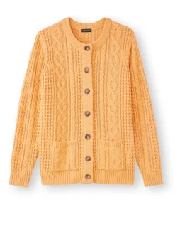 Femme Daxon Cardigan torsadé col rond