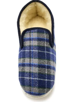 Homme Pédiconfort Charentaises mixtes fourrées laine