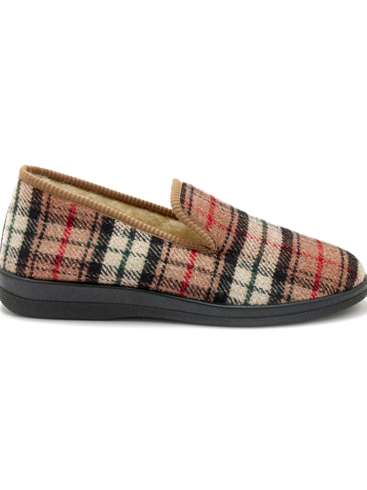 Homme Pédiconfort Charentaises mixtes fourrées laine