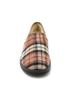 Homme Pédiconfort Charentaises mixtes fourrées laine