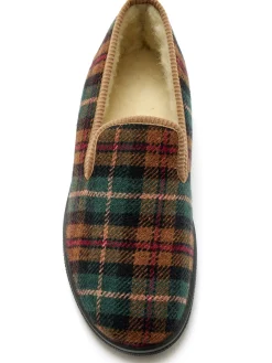 Homme Pédiconfort Charentaises mixtes fourrées laine