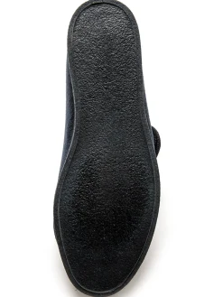 Femme Pédiconfort Chaussons à patte auto-agrippante