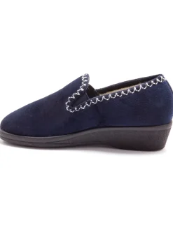 Femme Pédiconfort Chaussons fourrés laine majoritaire