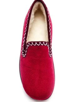 Femme Pédiconfort Chaussons fourrés laine majoritaire