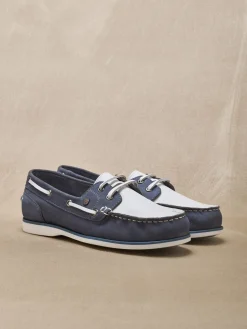 Femme Pédiconfort Chaussures bateau cuir