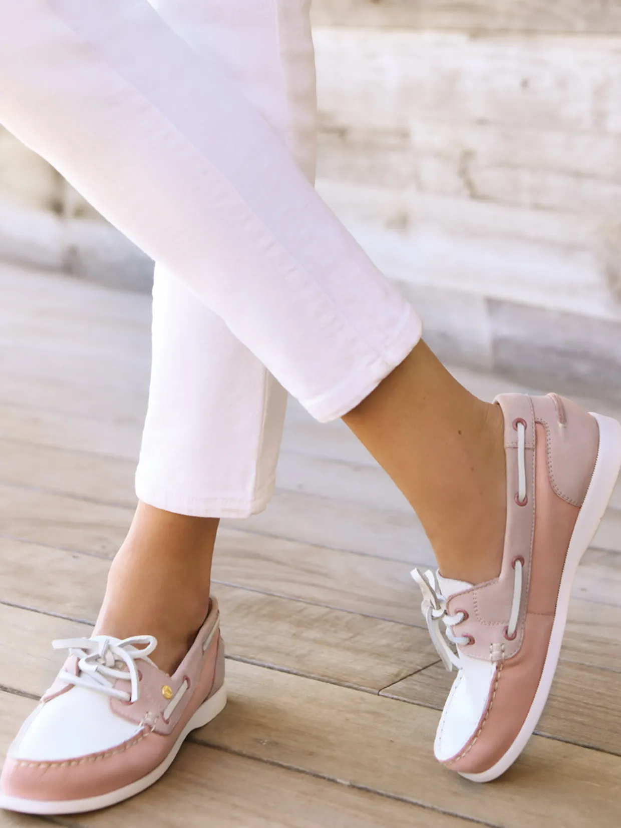 Femme Pédiconfort Chaussures bateau cuir