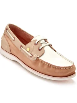 Femme Pédiconfort Chaussures bateau cuir