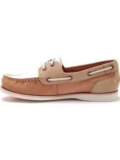Femme Pédiconfort Chaussures bateau cuir