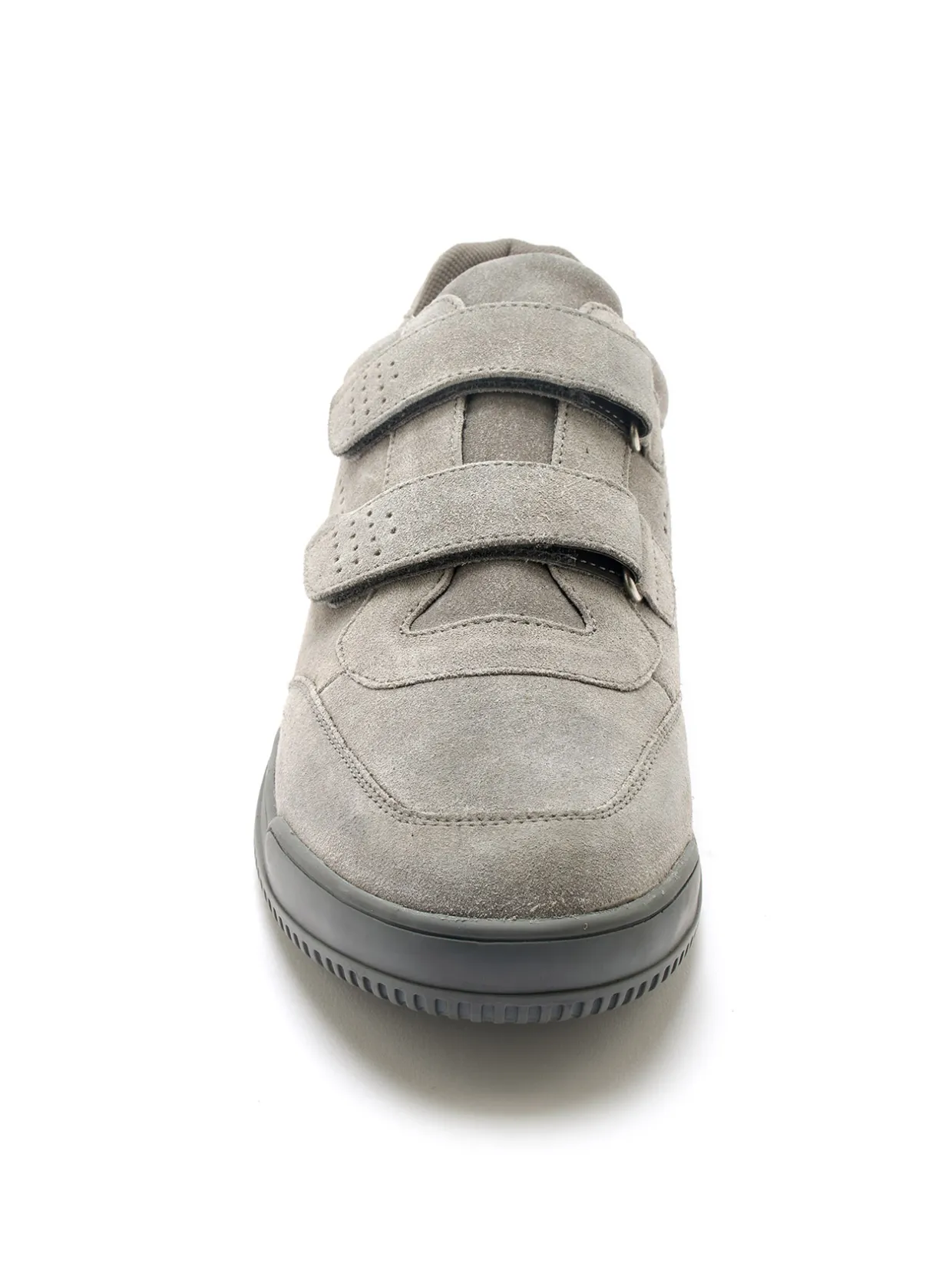 Homme Pédiconfort Chaussures cuir à scratch extra-larges