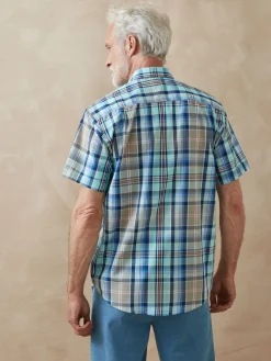 Homme Daxon Chemise carreaux manches courtes