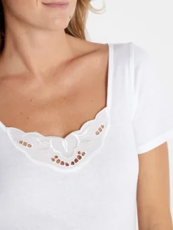 Daxon Chemise de corps manches courtes