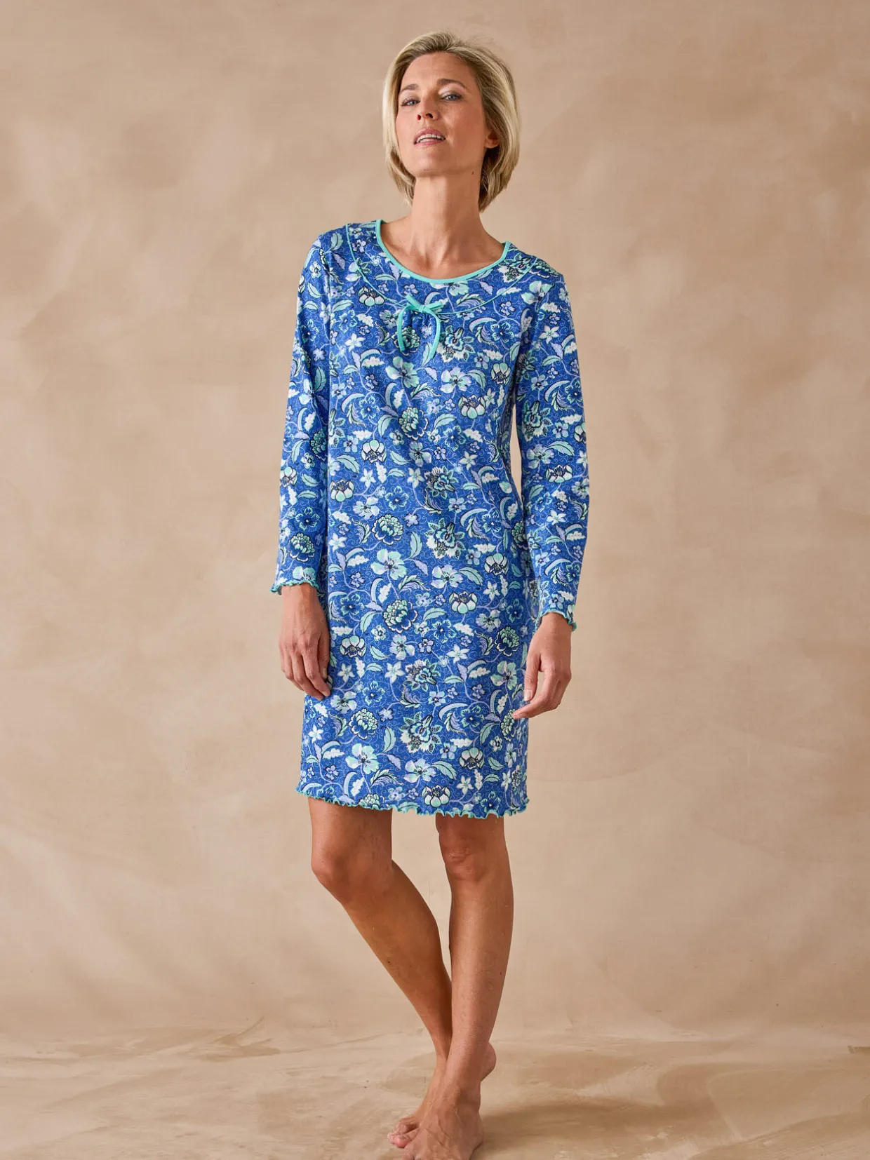 Daxon Chemise de nuit courte