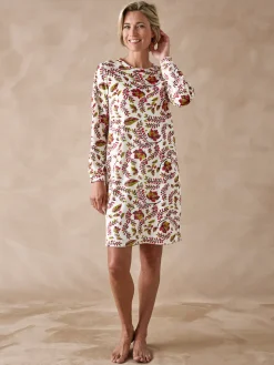 Daxon Chemise de nuit en maille polaire