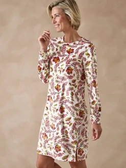 Daxon Chemise de nuit en maille polaire