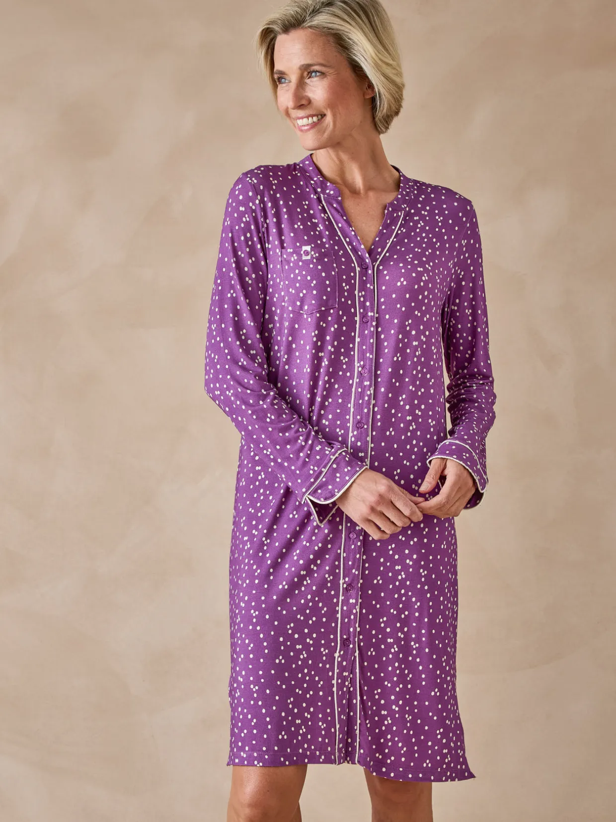 Daxon Chemise de nuit forme liquette