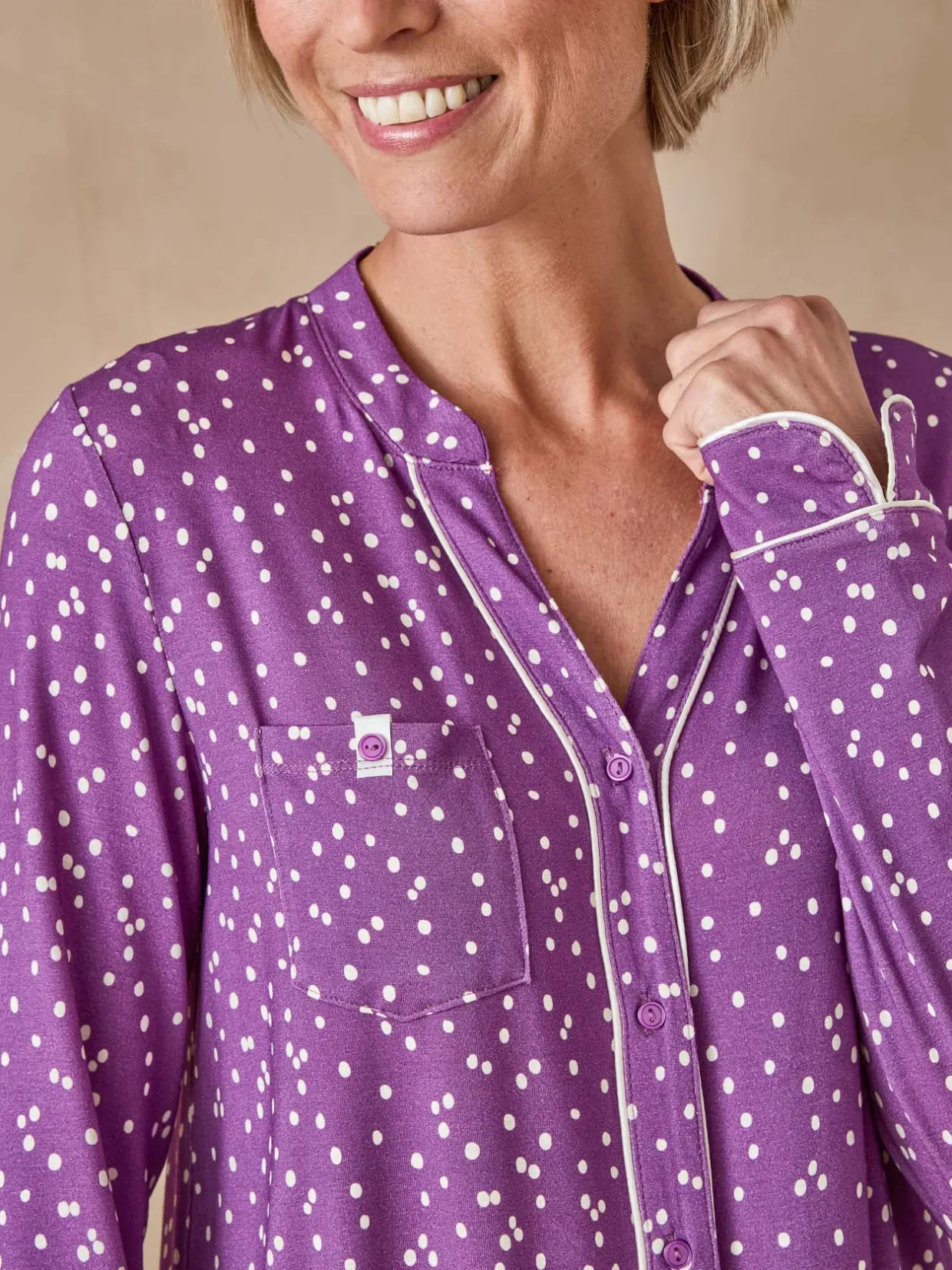 Daxon Chemise de nuit forme liquette