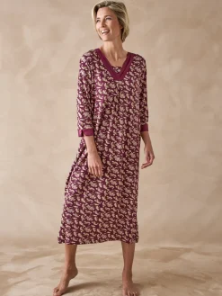 Daxon Chemise de nuit longue fluide