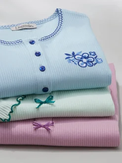 Daxon Chemise de nuit longue, interlock