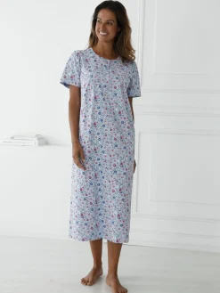 Daxon Chemise de nuit maille coton