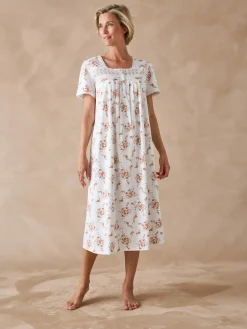 Daxon Chemise de nuit maille pur coton