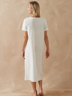 Daxon Chemise de nuit plumetis