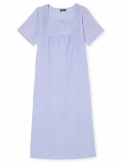 Daxon Chemise de nuit plumetis