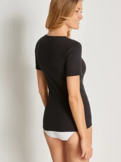 Daxon Chemise manches courtes, 10% laine